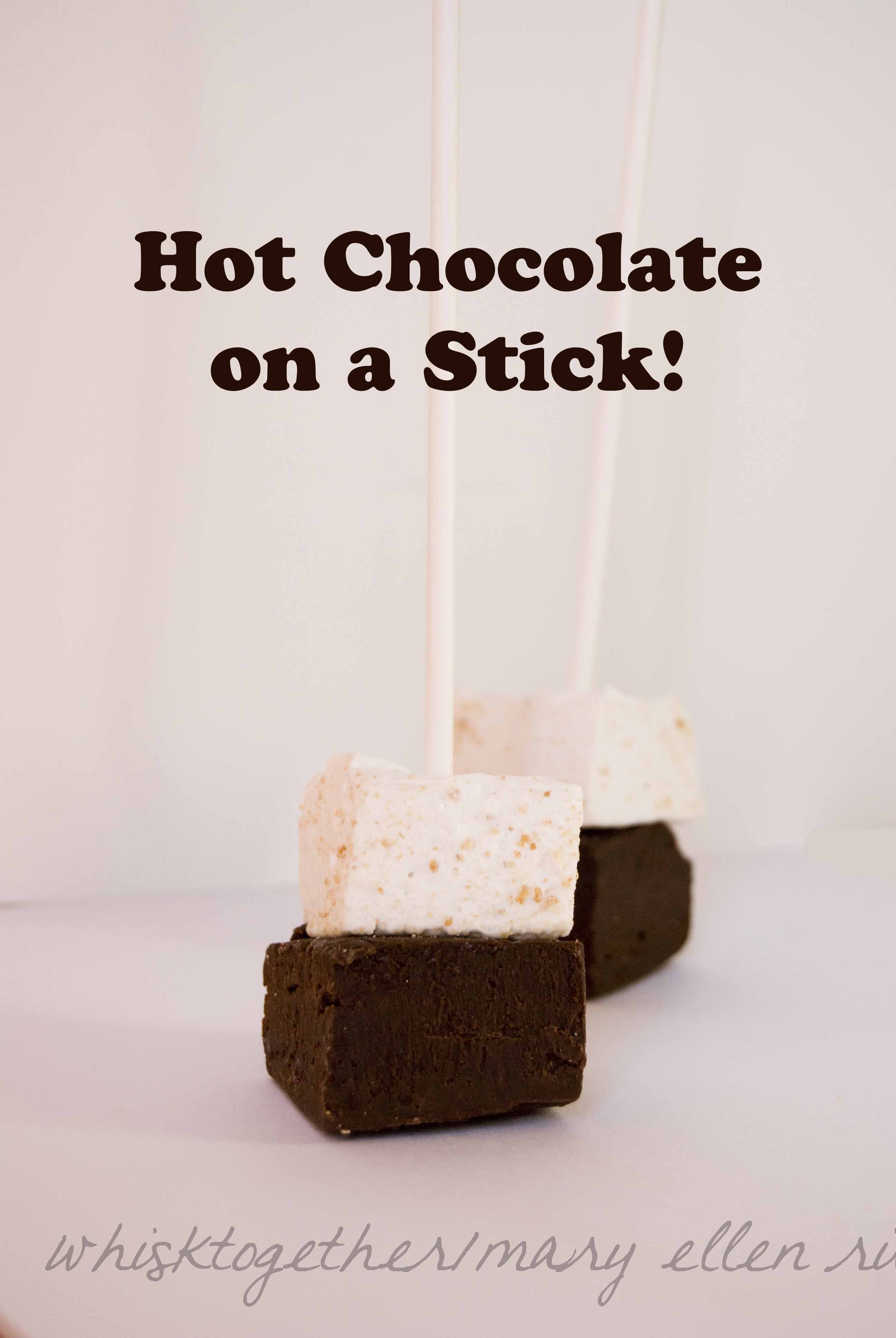 Hot Cocoa on a Stick
