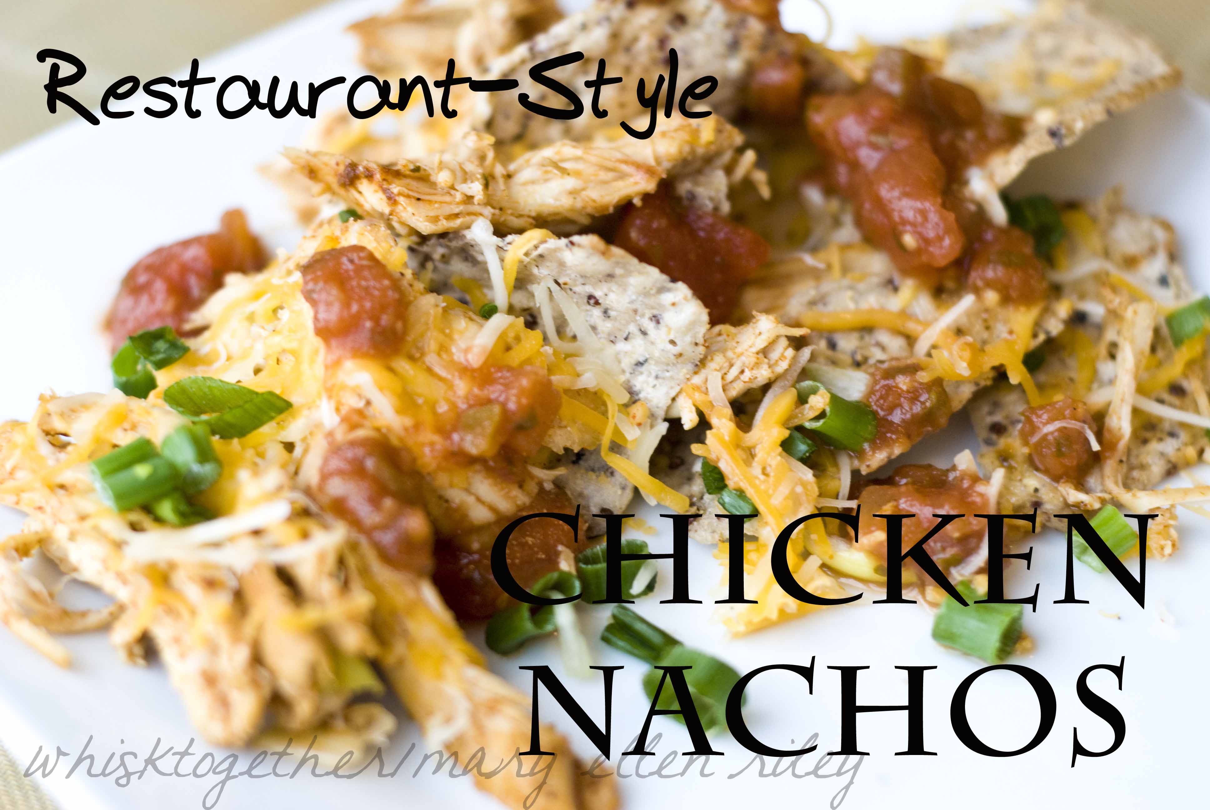 Restaurant-Style Chicken Nachos