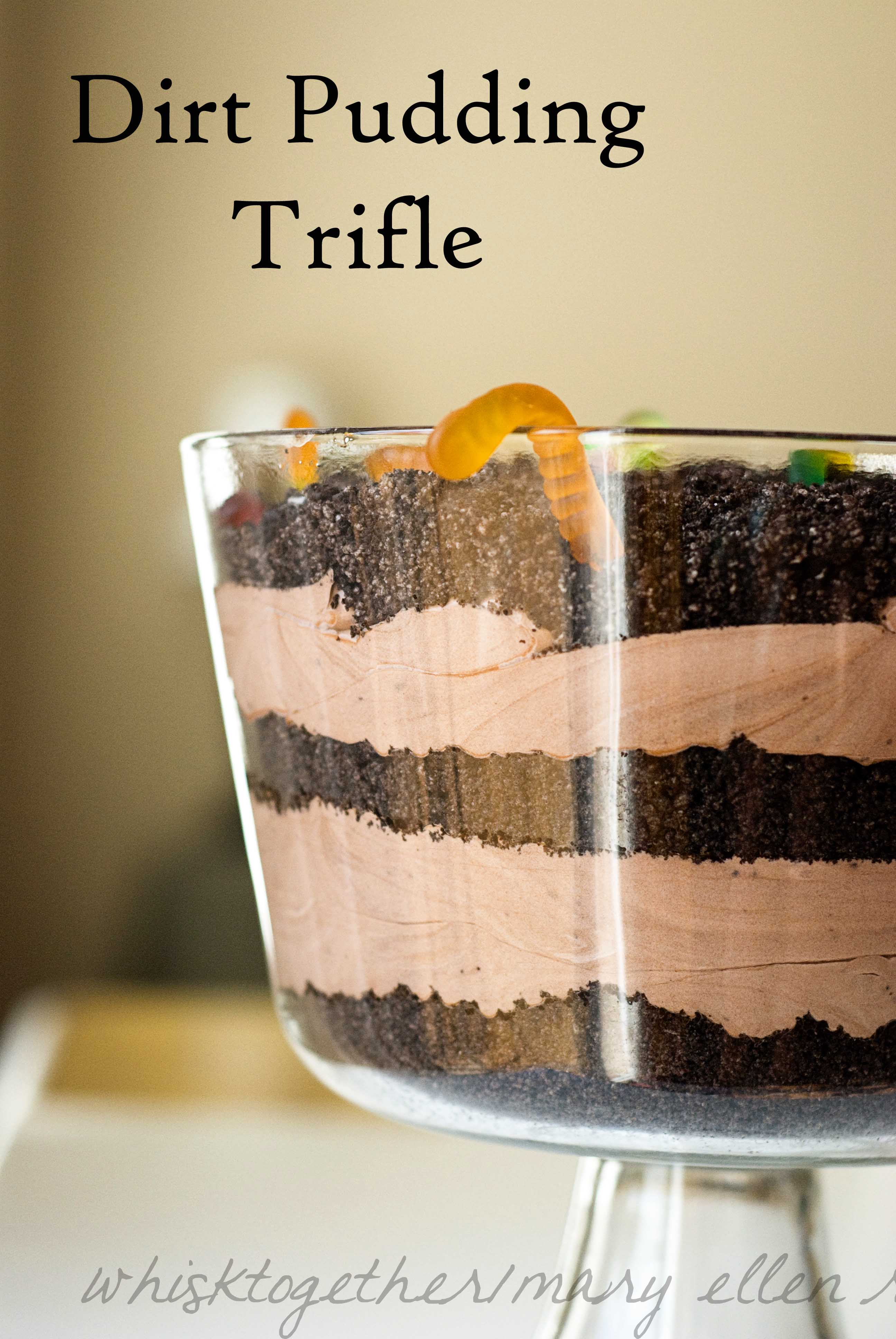 oreo dirt cake recipe with chocolate pudding